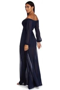 Windsor. Britt Wrap Formal Floral Dress -Formal Dresses Online Shop 05002 6005 2 af9e9644 eba7 4931 9010 e2fef00c8e1f