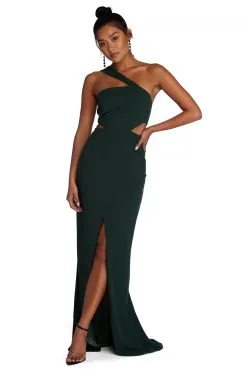 Windsor. Erica Formal One Shoulder Dress