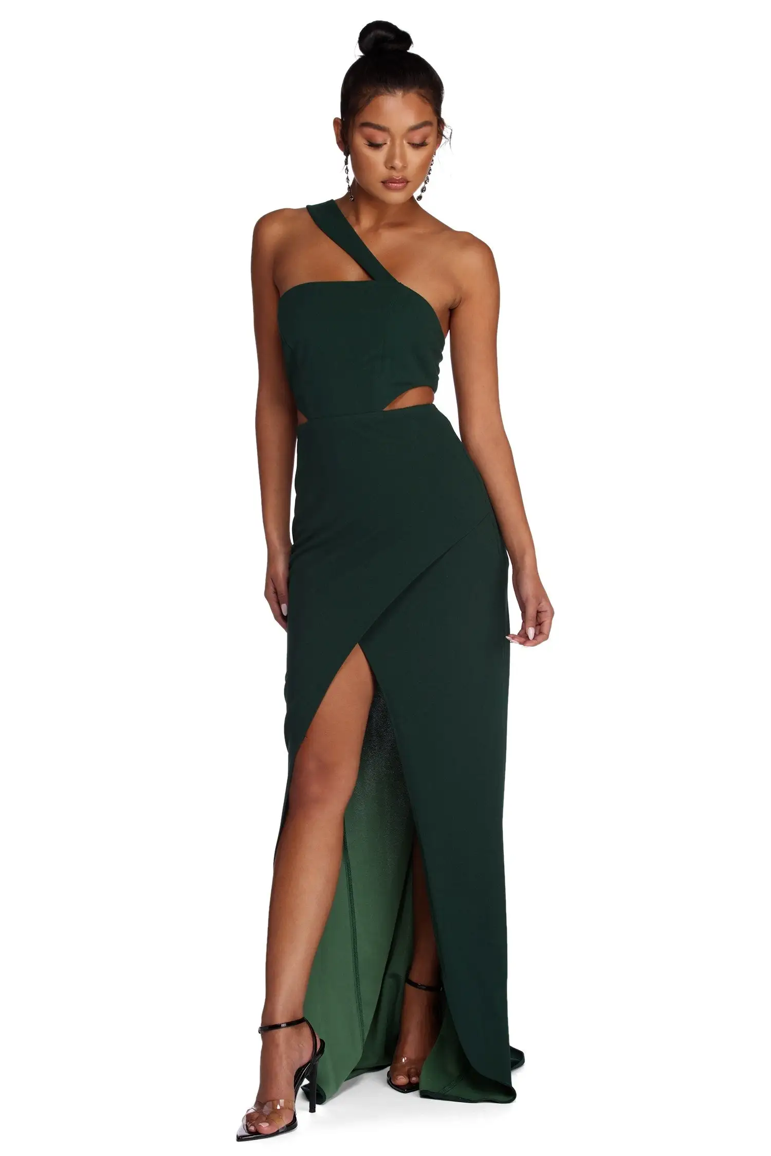 Windsor. Erica Formal One Shoulder Dress 4 Windsor. Erica Formal One Shoulder Dress - Image 2