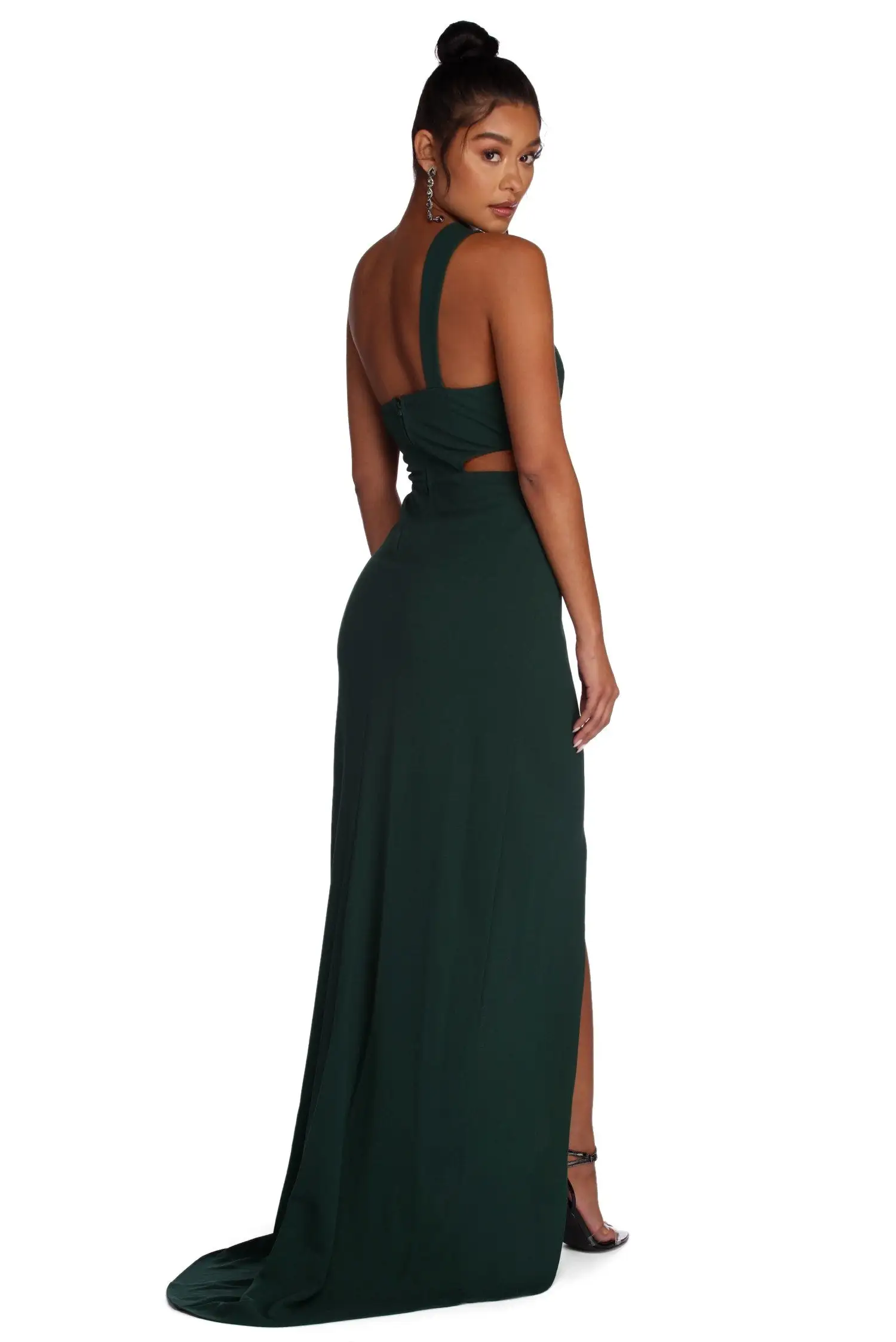 Windsor. Erica Formal One Shoulder Dress 5 Windsor. Erica Formal One Shoulder Dress - Image 3