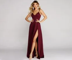 Windsor. Avianna Formal High Slit Dress 32 Windsor. Avianna Formal High Slit Dress -Formal Dresses Online Shop 05002 6288 1