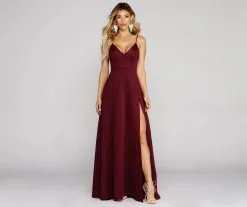 Windsor. Avianna Formal High Slit Dress 33 Windsor. Avianna Formal High Slit Dress -Formal Dresses Online Shop 05002 6288 2