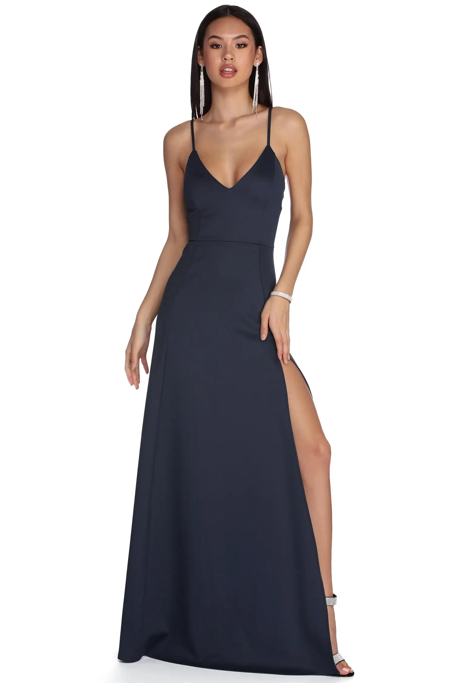 Windsor. Avianna Formal High Slit Dress 3 Windsor. Avianna Formal High Slit Dress