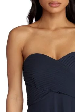 Windsor. Audrey Pleated Sweetheart Dress -Formal Dresses Online Shop 05002 6383 4