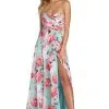 Windsor. Rosalie Formal Floral Chiffon Dress -Formal Dresses Online Shop 05002 6393 1