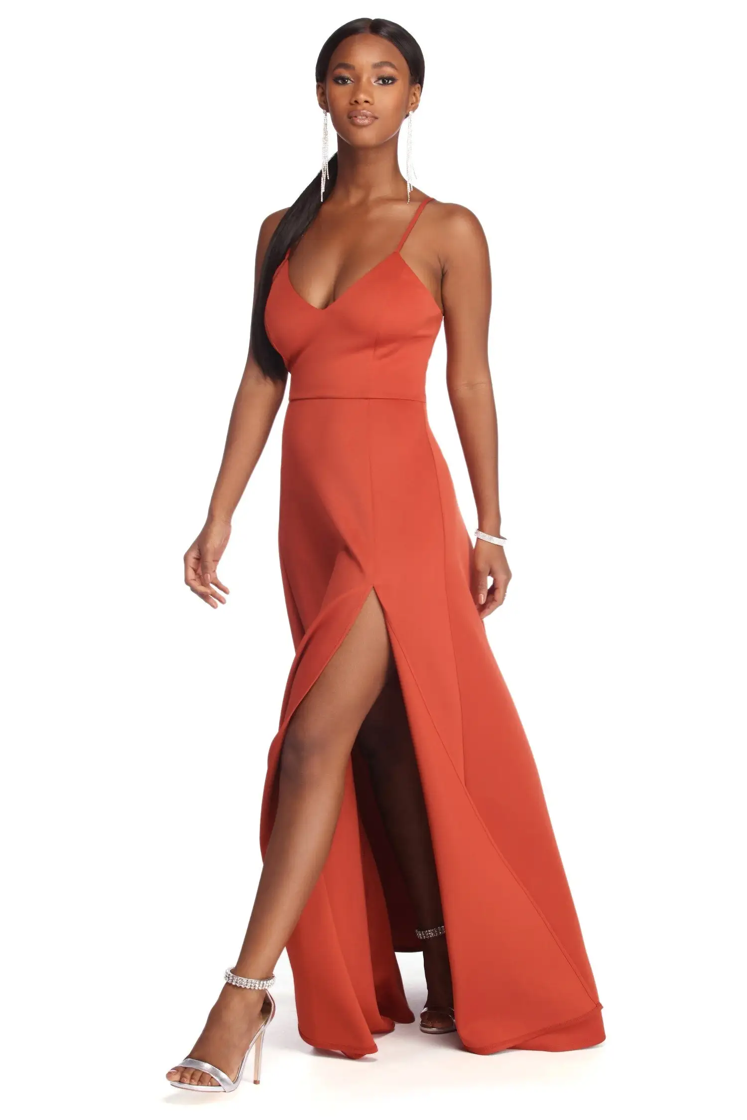 Windsor. Avianna Formal High Slit Dress 9 Windsor. Avianna Formal High Slit Dress - Image 7