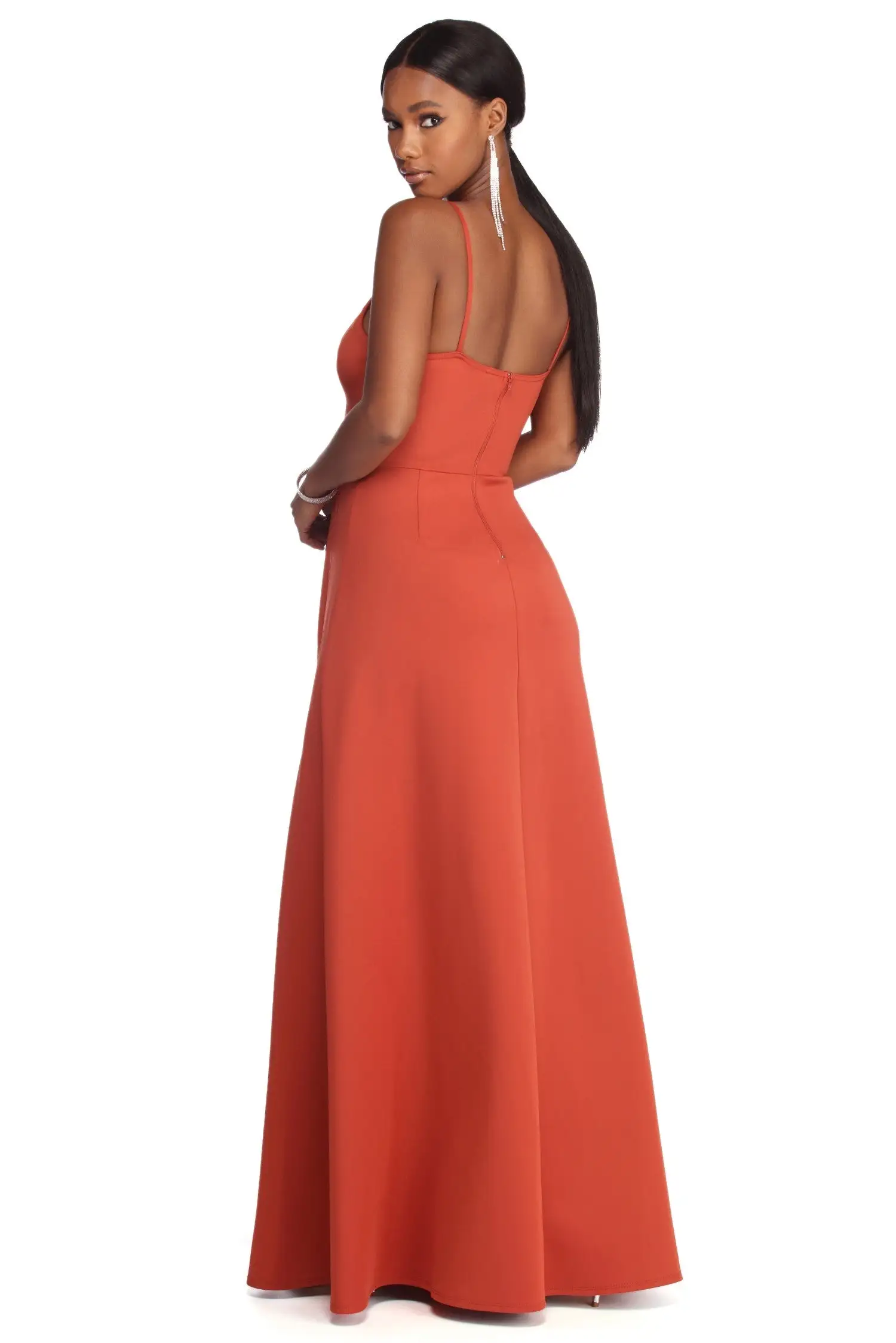 Windsor. Avianna Formal High Slit Dress 10 Windsor. Avianna Formal High Slit Dress - Image 8