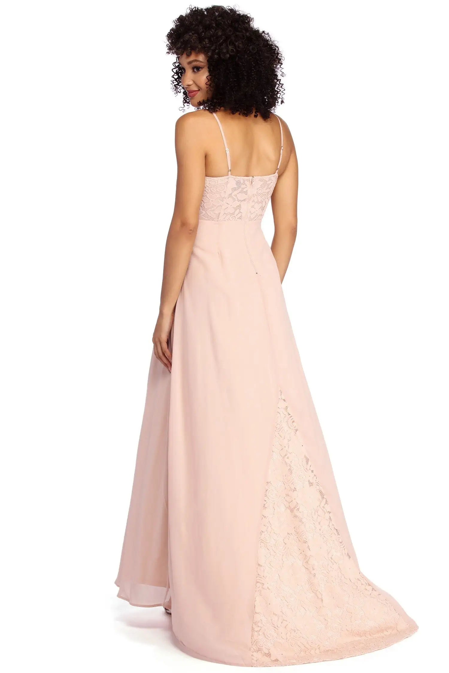 Windsor. Cynthia Formal Chiffon Sweetheart Dress 5 Windsor. Cynthia Formal Chiffon Sweetheart Dress - Image 3