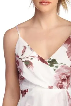 Windsor. Janine Floral Chiffon High Low Dress -Formal Dresses Online Shop 05002 6522 4