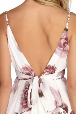 Windsor. Zara Formal Rose Chiffon Dress -Formal Dresses Online Shop 05002 6523 4