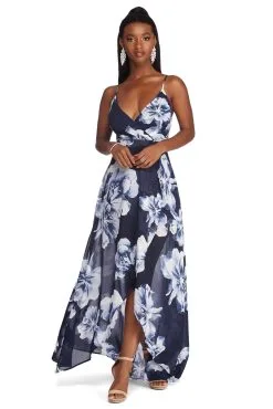 Windsor. Mary Formal High Low Chiffon Dress