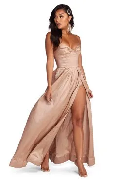 Windsor. Janet Sweetheart Slit Formal Dress