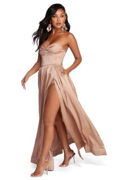 Windsor. Janet Sweetheart Slit Formal Dress -Formal Dresses Online Shop 05002 6554 3