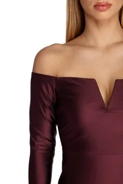 Windsor. Kimora Formal Off The Shoulder Dress -Formal Dresses Online Shop 05002 6663 4