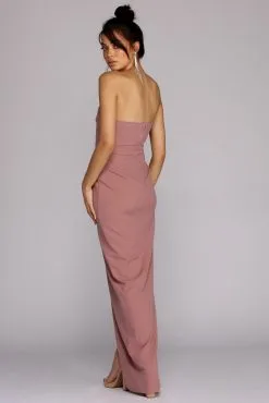 Windsor. Serena Strapless Wrap Gown -Formal Dresses Online Shop 05002 6677 4