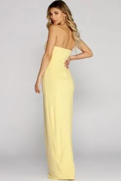 Windsor. Serena Strapless Wrap Gown -Formal Dresses Online Shop 05002 6678 5