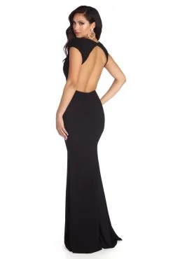 Windsor. Aubrie Formal Open Back Dress -Formal Dresses Online Shop 05002 6724 1 1