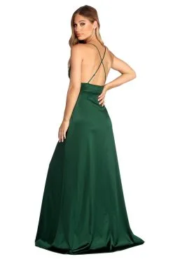 Windsor. Evie Formal Sleeveless Satin Dress -Formal Dresses Online Shop 05002 6792 3