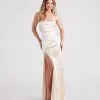 Windsor. Sutton High Slit Satin Formal Dress -Formal Dresses Online Shop 05002 6849 1 5d3bcdf6 2bf3 48d2 888d cd510c3c2d03