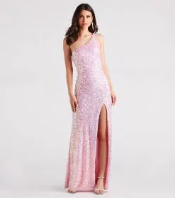 Windsor. Lyla Formal One-Shoulder Sequin Dress -Formal Dresses Online Shop 05002 6871 1 6715f36d 4751 4f3b b6e9 083910075f6b