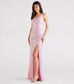 Windsor. Lyla Formal One-Shoulder Sequin Dress -Formal Dresses Online Shop 05002 6871 3 26c4af61 ad68 4bbb a9a5 d9c57431d068