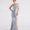 Windsor. Lexi Formal Sequin Rhinestone A-Line Dress -Formal Dresses Online Shop 05002 6889 1