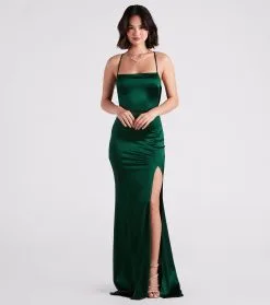 Windsor. Ilya Satin Backless Mermaid Dress -Formal Dresses Online Shop 05002 6934 1 ea4e9de9 55d2 4b26 9198 3a24e5a49beb