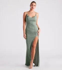 Windsor. Celina Glitter Knit Mermaid Dress -Formal Dresses Online Shop 05002 7033 1 20102ed0 c547 4288 af2e 39c423420c84