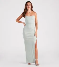 Windsor. Mckayla Formal Glitter Strappy Back Dress 14 Windsor. Mckayla Formal Glitter Strappy Back Dress -Formal Dresses Online Shop 05002 7154 1