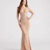 Windsor. Jennie Formal Rhinestone Long Dress