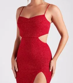 Windsor. Victoria Formal Glitter Long Dress -Formal Dresses Online Shop 05002 7190 4