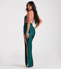 Windsor. Michelle High-Slit Formal Dress -Formal Dresses Online Shop 05002 7452 2