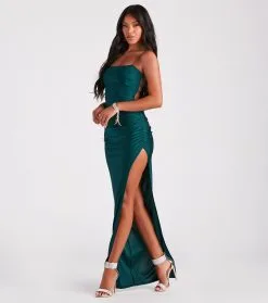 Windsor. Michelle High-Slit Formal Dress -Formal Dresses Online Shop 05002 7452 3
