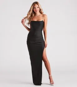 Windsor. Michelle High-Slit Formal Dress -Formal Dresses Online Shop 05002 7453 1