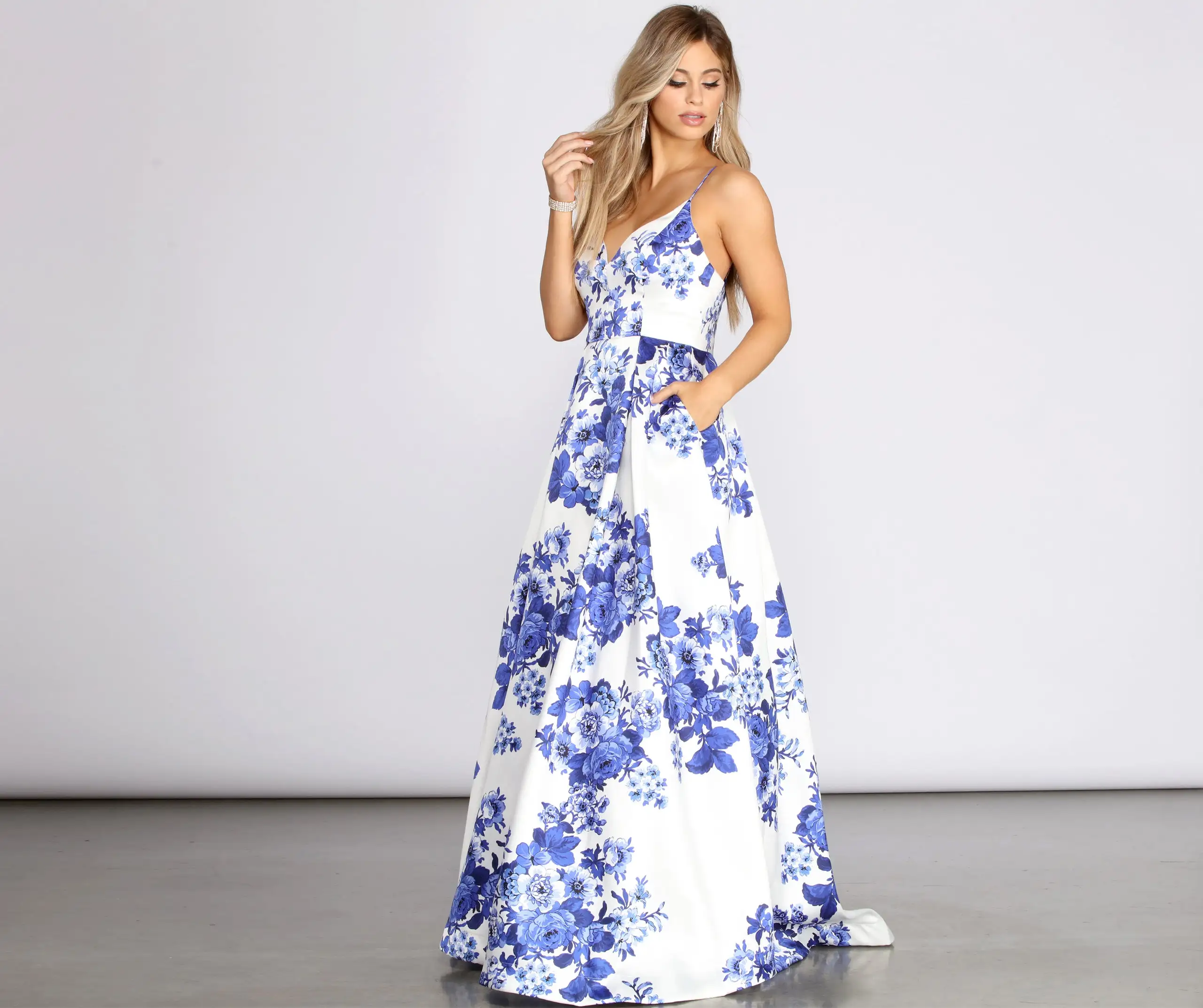 Windsor. Hayden Fancy Floral Ball Gown 5 Windsor. Hayden Fancy Floral Ball Gown - Image 3