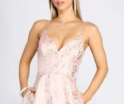 Windsor. Misha Floral Organza Ball Gown -Formal Dresses Online Shop 05004 0046 4