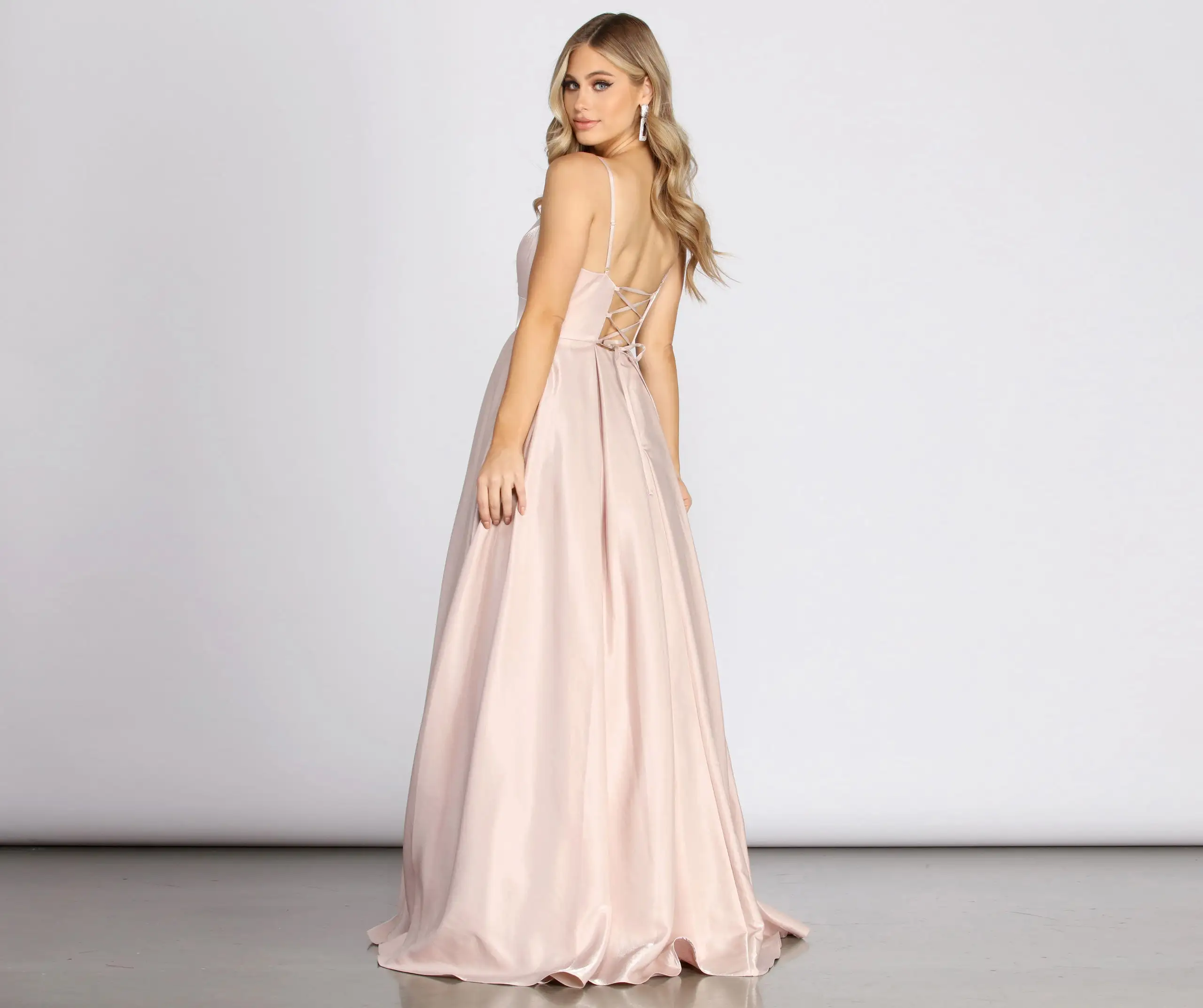 Windsor. Jolie Formal Lace Up Gown 4 Windsor. Jolie Formal Lace Up Gown - Image 2