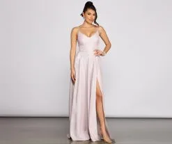 Windsor. Noelle Formal Woven Glitter Ball Gown -Formal Dresses Online Shop 05004 0123 1 2eff49ae 4fcd 49f8 8384 9783e6c66d58