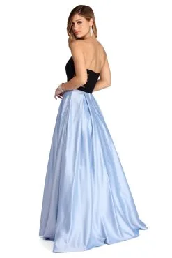 Windsor. Marie Strapless Satin Ball Gown -Formal Dresses Online Shop 05004 0457 3 a8114c19 30f8 4fcf abcd 97c7af4bf956