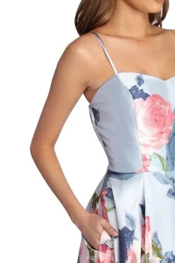 Windsor. Adaline Strapless Floral Ball Gown -Formal Dresses Online Shop 05004 0500 4