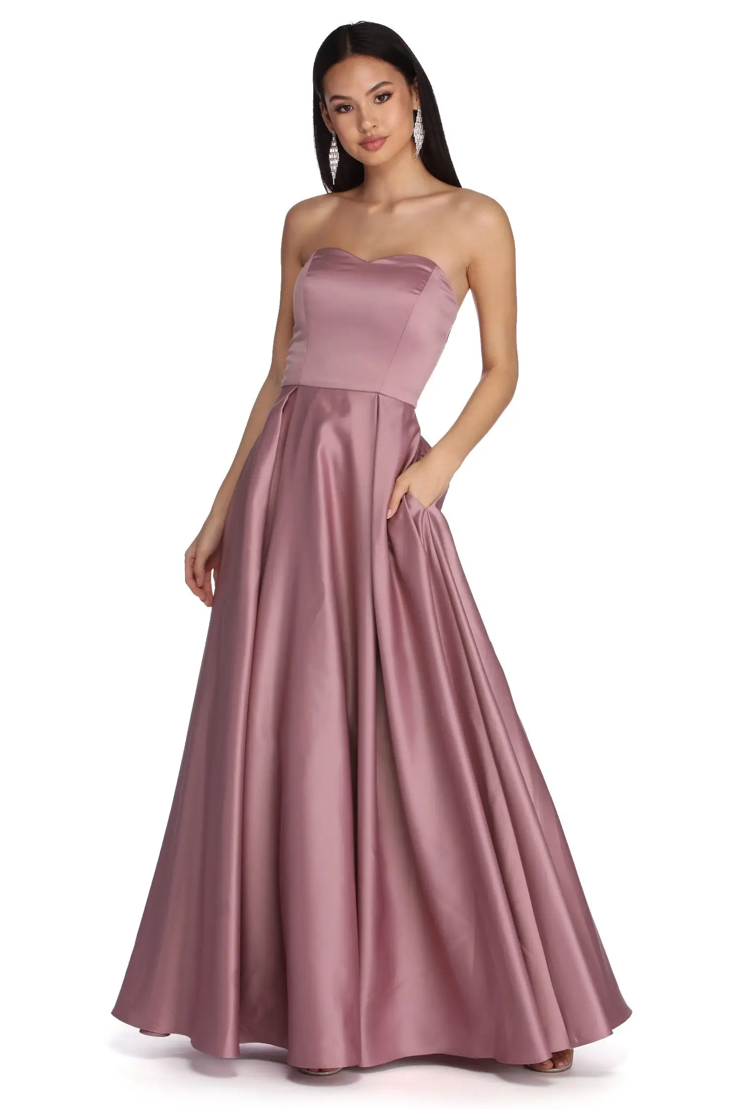 Windsor. Renee Strapless Sweetheart Ball Gown 3 Windsor. Renee Strapless Sweetheart Ball Gown