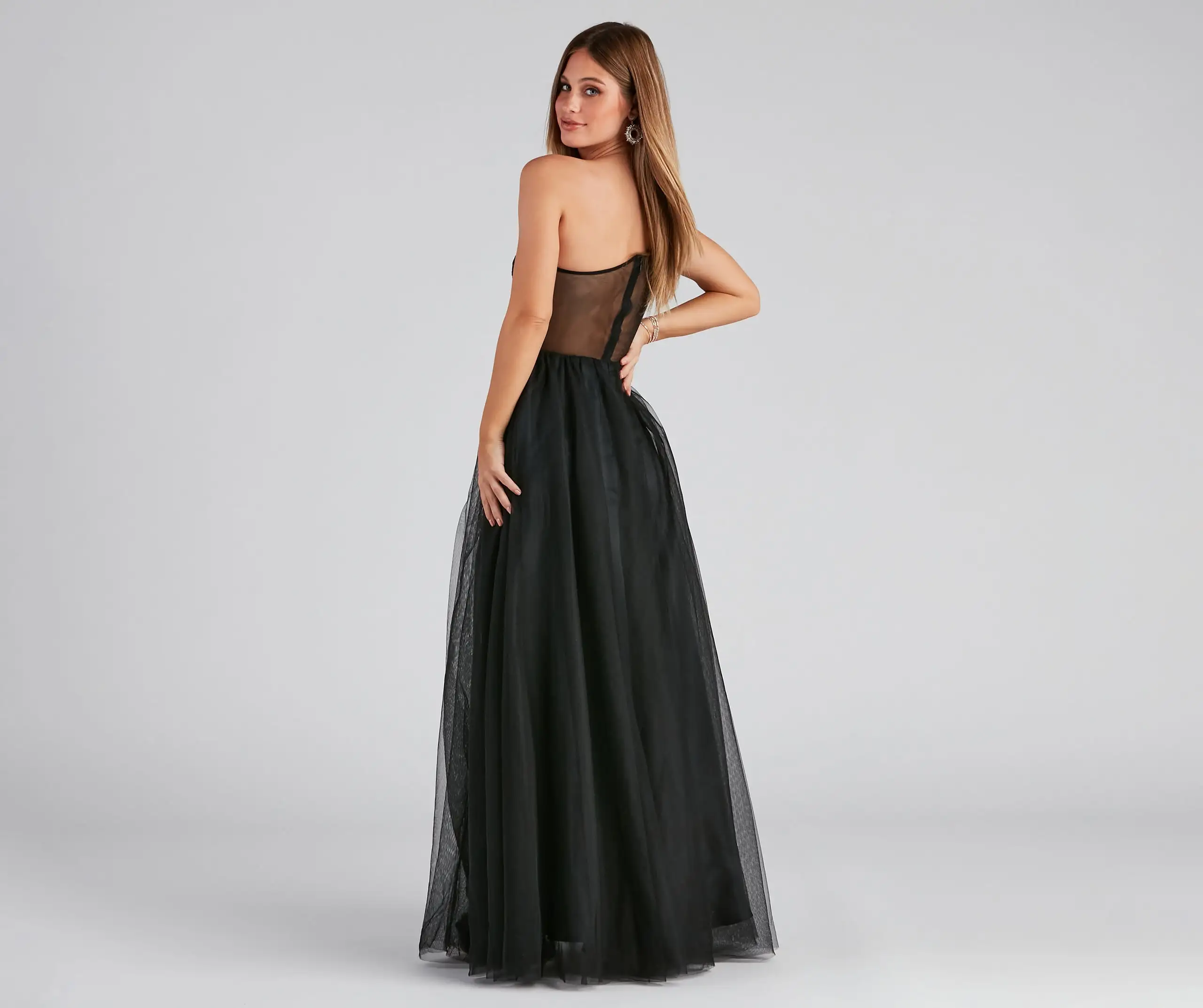 Windsor. Laine Formal One-Shoulder Ball Gown 8 Windsor. Laine Formal One-Shoulder Ball Gown - Image 6
