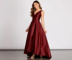 Windsor. Reina Stunning Satin Ball Gown
