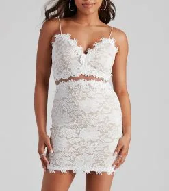 Windsor. Crochet Chic Mini Dress -Formal Dresses Online Shop 05101 0003 4 46f8b082 8ac4 4953 a396 feb63248aa69