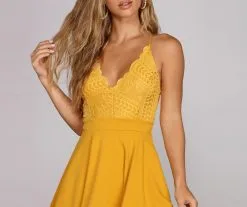 Windsor. Layered In Lace Skater Dress -Formal Dresses Online Shop 05101 0037 2 3523888d d7ae 4644 b292 c6db40fa1a99