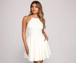 Windsor. Summer Ready Sleeveless Skater Dress