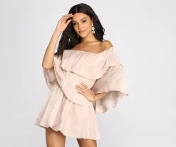 Windsor. Ravishing Ruffles Mini Dress