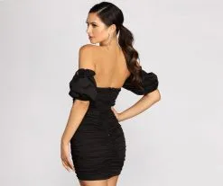 Windsor. Major Sweetheart Ruched Mini Dress -Formal Dresses Online Shop 05101 0621 2 756a59c0 f297 4ede b1b8 480041fed9a8