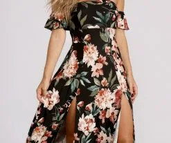 Windsor. Stuck On Floral Maxi Dress -Formal Dresses Online Shop 05101 0632 4 a9e65b2d 6918 41f0 9729 b2a215f3befd