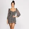 Windsor. Ruffle Me Up Chiffon Mini Dress
